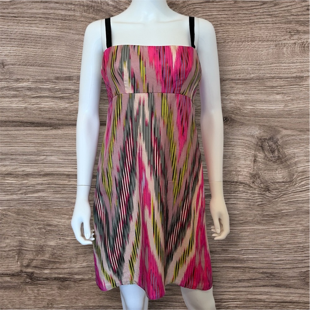 Nanette Lepore Colorful Silk Dress Size 4